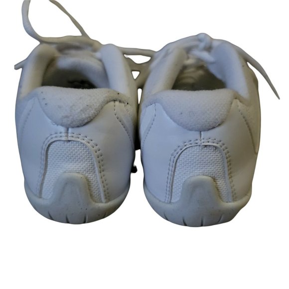 Nike Womens Cheer Shoes Scorpion 5 White Bubble Laces Back Tab Flexible Stunting - Picture 5 of 10